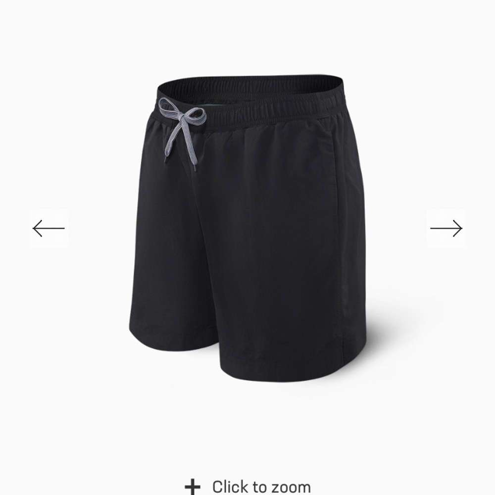 SAXX CANNONBALL 2n1 Swim 7” Black